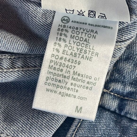 AG Adriano Goldschmied Robyn Jean Jacket Sz M - Picture 6 of 8